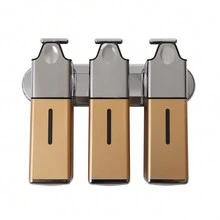 Riple Wall Mount Soap Dispenser Manual Shampoo And Conditioner Dispenser 50oz - 金色 - 查看 7