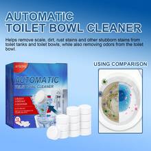 Toilet Tank Cleaner, Household Toilet Deodorizing & Stain Removing Descaling Effervescent Tablets - White - View 4