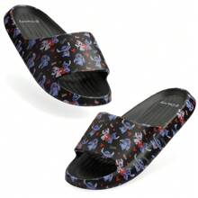 Disney Stitch Sliders Slip On Shower Beach Pool Shoes Holiday Travel Summer Slippers Gift - Multicolor - View 1