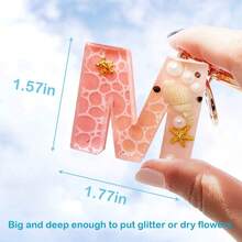 Alphabet Letters Silicone Mold For Resin Crafts Products - 字母形狀矽膠模具 - 查看 6
