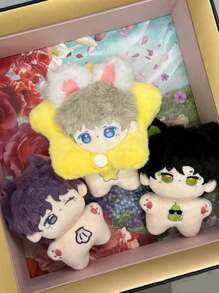 Various 10cm Starfish Plushie Keychains