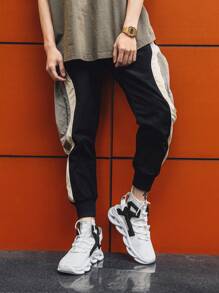 1 双男士白色运动鞋，时尚春季运动鞋，厚底运动鞋，纯色且透气 - 白色 - 查看 8