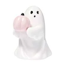 1 件可爱树脂鬼拥抱南瓜、花园雕像装饰、派对装饰树脂工艺装饰 - 彩色 - 查看 3