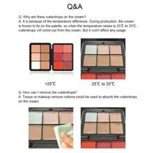 12-Color Creamy Blusher Palette Velvet Matte Moistuirizing Cheek Blush Lasting Multi-Functional Rouge Cream Makeup Kit