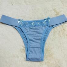 Kit Of 3 Comfort Panties With Sides That Don't Roll Up, Beautiful Colors - 彩色 - 查看 5