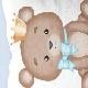BEAR PRINCE - BABY BLUE