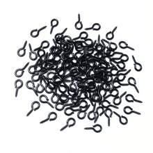 200 pezzi, spilli per occhi colorati di piccole dimensioni 8x4mm, ganci per occhi, per realizzazione di gioielli fai-da-te, accessori