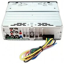 Autoestéreo 1 DIN Alpine UTE-73BT Android iOS Bluetooth USB - Multicolor - Ver 5