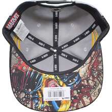 Kboom Caps Wolverine Logo Silver Cap 307 - Black - View 3
