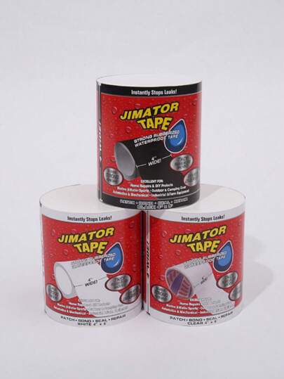 1pc Waterproof Tape For Leak Repair, Bucket Leak Sealing, Pipe Leak Sealing, Outdoor Garden Leaky Hose Adhesive, Pipe Adhesive, Leak Repair Sealant, Insulating Tape