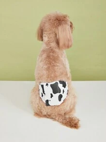 1 pieza Pantalones de ropa interior para esterilización de perros machos para perros pequeños como Teddy, pantalones sanitarios para mascotas con almohadillas reemplazables, suministros para mascotas - Multicolor - Ver 14