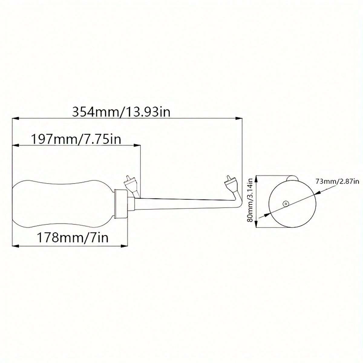 Bidet Portatile Post Parto - Bottiglia Per Igiene Perineale Da 350 Ml, Morbida E Pratica - Foto 5