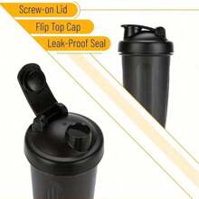 1pc, Shaker Bottle, 28oz Protein Shakes, Powder Shaker Bottle, Sports Water Bottle, Ideal For Workout Supplements, For Sports, Gym And Fitness, Summer Drinkware, For Outdoor, Camping