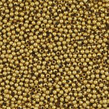 100pcs 304 Stainless Steel Gold-Plated Spacer Beads, Smooth Round Perforated Beads For Precise Crafting Of Bracelets, Necklaces, Earrings, Jewelry Making DIY Accessories, Material: 3mm/4mm - One Bag - View 25