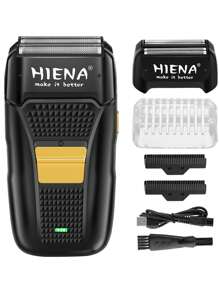 HINEA HIENA 男士专业理发器 USB 电动理发器男士护理剃须刀无绳修剪理发器耐用性 - 1pcs 理髮器,刮鬍刀 - 查看 11