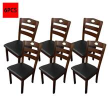 1/4/6pcs Solid Color PU Leather Square Chair Cushion Covers, Waterproof, Removable Seat Pads For Kitchen, Dining, Sofa - Multicolor - View 24