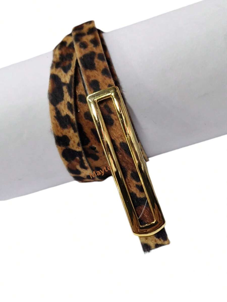 Thin Women's Belt Fashion Blogger - onça - Xem 1