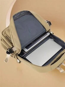Large Capacity Backpacks For Men And Women, Casual And Fashion Computer Backpacks, Travel Bags - 灰色 - 查看 2