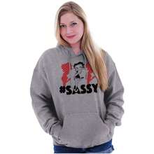 Retro Betty Boop Hashtag Sassy Hoodie Sweatshirt Women