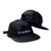 FIVE PANEL DROP DOWN MOD CAP NEW ORIGINAL - 黑色 - 查看 2