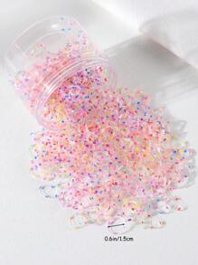200/500pcs Girls Hair Ties With Box, Small Elastic Hair Bands For Ponytail, Thick Large Rubber Hair Rings, Daily Use Hair Accessories - Multicolor - View 10