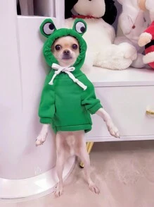 Cute Fruit Design Hoodie For Dogs - Cat & Small Dog Sweatshirt, Suitable For Medium Small Pets In Autumn/Winter