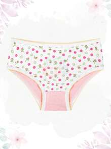 Printed Children's Panties Kit 12 Pieces Cotton DCP Kids - 彩色 - 查看 2