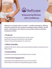 5/10/30pcs, Sanitary Napkins, Night-Time Pant-Type Sanitary Napkins, Disposable, Extremely Thin And Breathable, Instantly Soft, Also Suitable For Postpartum Women, The Elderly - White - View 10