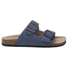 Fossil Blue Sandal Women's AN In Genuine Leather - 藏蓝色 - 查看 2