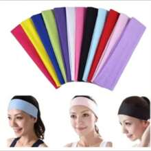Kit 3 Hair Bands (Bandana) - Màu Hồng Tươi - Xem 1