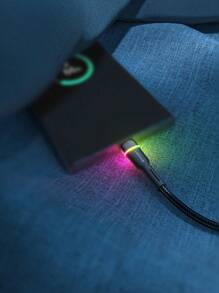 Essager 3A USB Type C 数据线 USB A 至 Type C 快速充电线 适用于手机 - 黑色 - 查看 2
