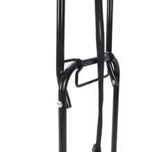 Carrito De Mandado Diablito Plegable Portátil De Carga Carro De Compras Con Cuerda Incluida Para Transportar Cajas O Despensa - Negro - Ver 5