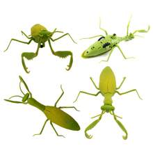 In-Remote Control Praying Mantis Model Toy Electric Halloween Prank Children's Toy Robot Live Python X Snake Early Education Puzzle Game - 軍綠色 - 查看 8