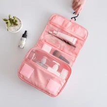 Túi đựng đồ trang điểm cho nữ Túi đựng mỹ phẩm có quai xách để đựng đồ khi đi du lịch, Túi đựng đồ trang điểm, Túi đựng mỹ phẩm, Túi đựng đồ đi nghỉ, Túi đựng đồ trang điểm dung tích lớn, Hộp đựng đồ trang điểm, Đựng son môi, Cọ, Chăm sóc da, Điện thoại di động, Tiền xu, Đồ dùng nhỏ, Dùng cho gia đình, Quà tặng, Kỳ nghỉ và Lễ hội Halloween Giáng sinh Đa chức năng - xanh đậm - Xem 2