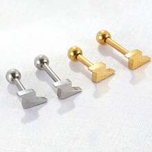 Women Stud Earrings - Vàng - Xem 2