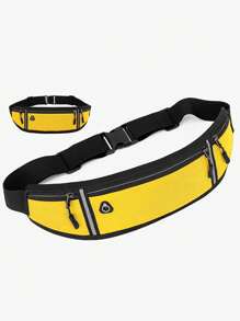 腰包，跑步腰包，便携式健身包，水壶袋，骑行手机袋，防水 - 彩色 - 查看 17