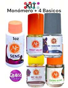 KIT Monomer + McNails Basics For Professional Use - 卡其色 - 查看 2