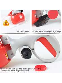 Pet Dog Pooper Scooper Portable Outdoor Cleaner Garbage Picker Poop Bag Collection Convenient Cleaning Tools Dog Poop Collector - Multicolor - View 4