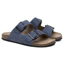 Fossil Blue Sandal Women's AN In Genuine Leather - 藏蓝色 - 查看 6