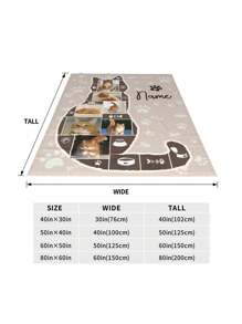 1 Stück individuell bedruckter Flanell-Decke mit Namen, personalisierte Decke mit Bild/Text, individuelle Tier-Bettwäsche Decke mit Katzen-Motiv, Collage-Decke, Decke für beste Freunde, kuscheligen Decke, Weihnachtsgeschenk, Familienfotos Geschenk, Hochzeitsgeschenk, Geburtstaggeschenk, Muttertags-Geschenk, Vatertags-Geschenk für Sofa, Bett, Auto, Teeraum, Schlafzimmer, Wohnzimmer
