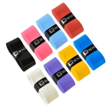1/4pcs Anti-Slip Badminton/Tennis Racket Grip Tape, Sweat Absorbing Handle Wrap - Multicolor - View 2
