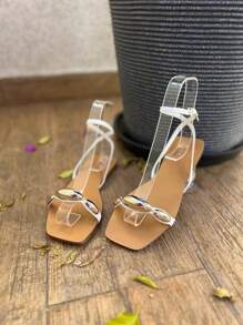 Birk Papete Women's Rhinestone Flatform Sandal, Shiny Rhinestones, New Release - 白色 - 查看 2