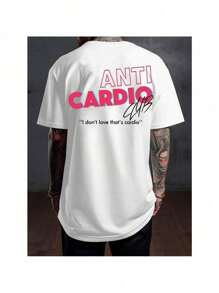 Shirt Bodybuilding T-Shirt 100% Cotton Training Gym Maromba SILPJ1 - 白色 - 查看 1