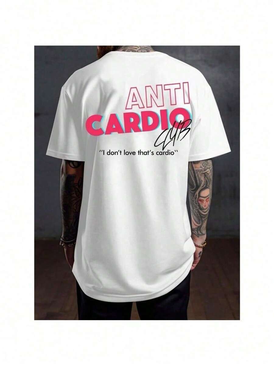 Shirt Bodybuilding T-Shirt 100% Cotton Training Gym Maromba SILPJ1 - 白色 - 查看 1