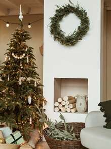 3/6/12packs 20/25/30/35/40cm Metal Wreath Frame Wire Wreath Round Wreath Form Metal Diy Floral Crafts Wreath Making Rings For Christmas Thanksgiving Day New Year Wedding Valentines Garden Home Party Decorations