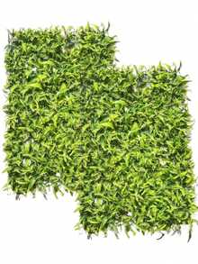 1 Sheet Of Fern Grass 40x60cm Artificial Leaf Vertical Garden - 綠色 - 查看 3