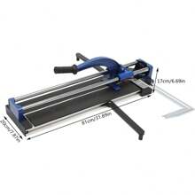 HOHOBLA LOYALHEARTDY-BTG 31 Inch Manual Tile Cutter,Ceramic Tile Cutter With Tungsten Alloy Wheel, Tile Cutter Tool For Porcelain Ceramic Floor Tile, Positioning Guided Precision, Adjustable Measurement Ruler[Best Gift For Family&Friends] - 藍色 - 查看 7