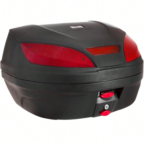  Baú Bauleto para Motos 52 Litros Smart Box 3 com Refletor Traseiro Chave e Trava Preto Pro Tork - BP-11PT