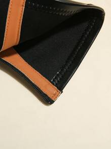 2025 秋冬新款女式简约高跟靴，8厘米防水台，防水台，复古风格，黑色，方头，后拉链，橡胶鞋底，优雅的PU材质 - 黑色 - 查看 10