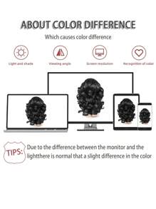 Extension de queue de cheval, queue de cheval à cordon 25 cm, extensions de cheveux de queue de cheval bouclée et ondulée courte, perruque de queue de cheval ondulée naturelle, postiche de cheveux synthétiques pour femmes